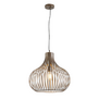 Industriële hanglamp Aglio 1-lichts brons Ø48 cm