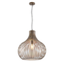 Industriële hanglamp Aglio 1-lichts brons Ø58 cm