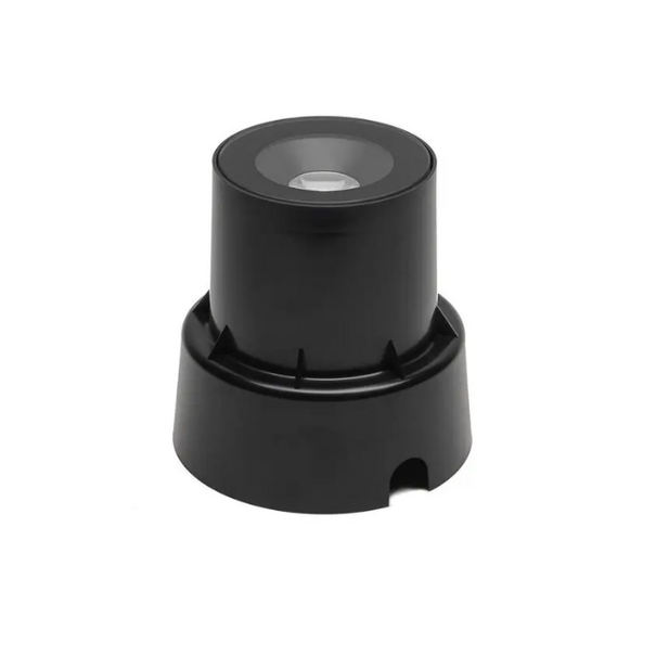 Konstsmide Moderne inbouw grondspot Spot Round 1-lichts zwart