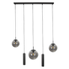 Steinhauer Moderne hanglamp Bollique 5-lichts smoke kokers