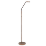 Moderne vloerlamp Málaga 1-lichts choco