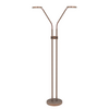 Highlight Moderne vloerlamp Málaga 2-lichts choco