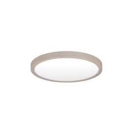 Plafondlamp Piatto 1-lichts zand Ø23 cm