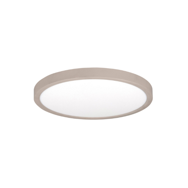 Highlight Moderne plafondlamp Piatto 1-lichts zand Ø30 cm