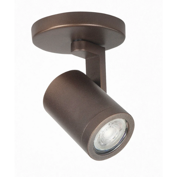 Highlight Moderne opbouwspot Halo 1-lichts choco