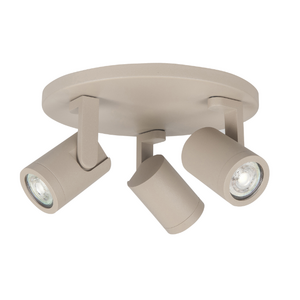 Highlight Moderne opbouwspot Halo 3-lichts zand