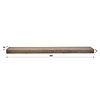 BelaLuz Modern landelijke wandplank Como Massief acacia bruin 200 cm