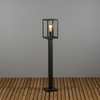 Konstsmide Moderne staande buitenlamp Carpi 1-lichts zwart 100 cm