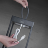 Konstsmide Modern design oplaadbare staande buitenlamp Ravello zwart dimbaar