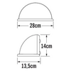 Konstsmide Industriële buiten wandlamp Torino 1-lichts zwart