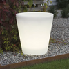 Konstsmide Moderne vloerlamp Assisi planten pot large opaalwit