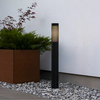 Konstsmide Industriële staande buitenlamp Pistoia 1-lichts zwart 95 cm