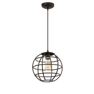 Hanglamp Pianeta 1-lichts bruin