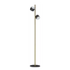 ETH Moderne vloerlamp Prince 2-lichts goud