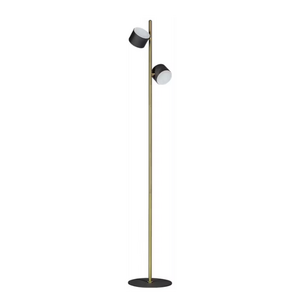 ETH Moderne vloerlamp Prince 2-lichts goud
