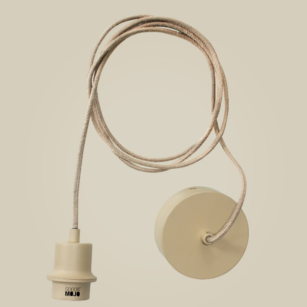 GOOD & MOJO Bohemian hanglamp Santorini Ø60 cm 1-lichts seagrass naturel