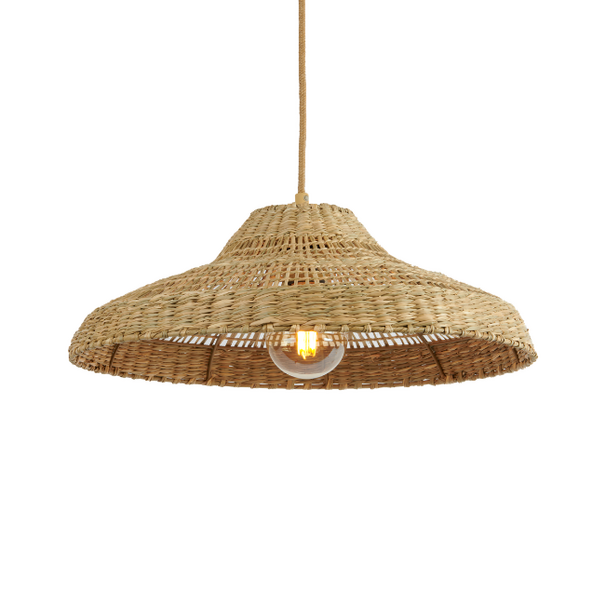 GOOD & MOJO Bohemian hanglamp Santorini Ø60 cm 1-lichts seagrass naturel