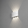 Moderne buiten wandlamp Chieri wit
