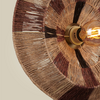GOOD & MOJO Bohemian wandlamp Serengeti naturel brown 1-lichts Ø45 cm S