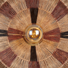GOOD & MOJO Bohemian wandlamp Serengeti naturel brown 1-lichts Ø45 cm S