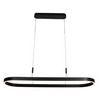 Steinhauer Modern industriële hanglamp Mykty met kabellift ovaal 120 cm