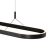 Steinhauer Modern industriële hanglamp Mykty met kabellift ovaal 120 cm