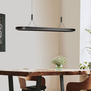 Modern industriële hanglamp Mykty met kabellift ovaal 120 cm