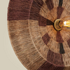 GOOD & MOJO Bohemian wandlamp Serengeti naturel brown 1-lichts Ø60 cm L
