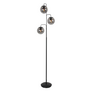 Moderne vloerlamp Bollique 3-lichts smoke