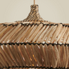 GOOD & MOJO Bohemian gevlochten hanglamp Rinjani naturel Ø60 cm M