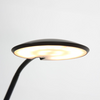 Steinhauer Moderne vloerlamp / leeslamp Zenith 2 zwart