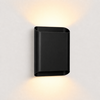 ETH Modern industriële wandlamp Carmen 2-lichts zwart