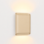 Modern Scandinavische wandlamp Carmen 2-lichts zand