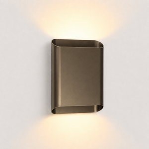 ETH Modern industrieel wandlamp Carmen 2-lichts Anodic brown