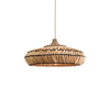 GOOD & MOJO Bohemian gevlochten hanglamp Rinjani naturel Ø50 cm S