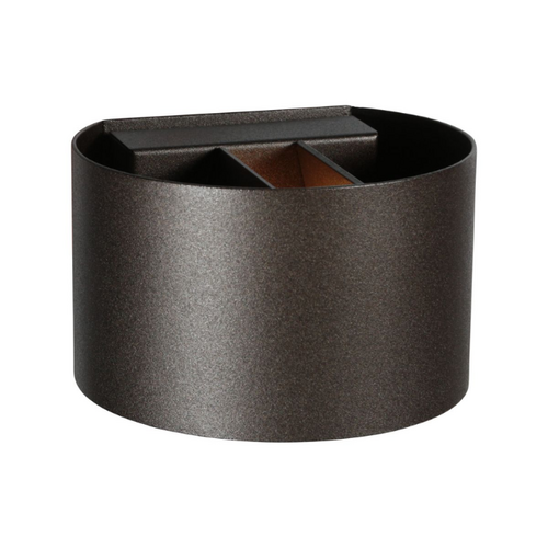 Modern industriële wandlamp Muro 1-lichts cacao