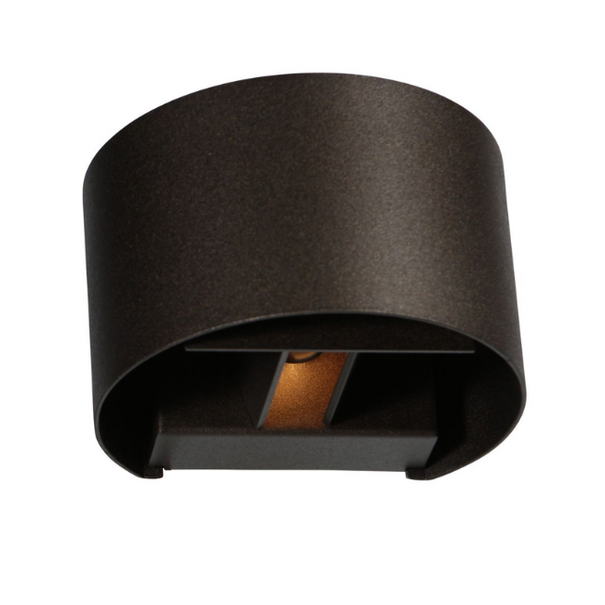 Steinhauer Modern industriële wandlamp Muro 1-lichts cacao