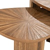 By-Boo Moderne salontafel set van 2 Tala teakhout