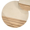 By-Boo Scandinavische salontafel set van 2 Diago van teakhout & keramiek