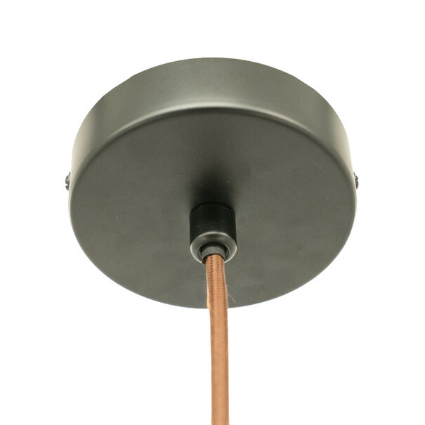 By-Boo Wabi Sabi Japandi hanglamp Cocoon 1-lichts bruin Ø50 cm