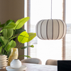 By-Boo Wabi Sabi Japandi hanglamp Cocoon 1-lichts bruin Ø50 cm