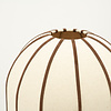 By-Boo Wabi Sabi Japandi vloerlamp Cocoon 1-lichts bruin