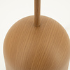 By-Boo Wabi Sabi Japandi vloerlamp Cocoon 1-lichts bruin