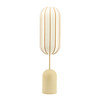By-Boo Retro vintage vloerlamp Cocoon 1-lichts naturel