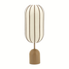 By-Boo Wabi Sabi Japandi tafellamp Cocoon 1-lichts bruin