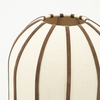 By-Boo Wabi Sabi Japandi tafellamp Cocoon 1-lichts bruin