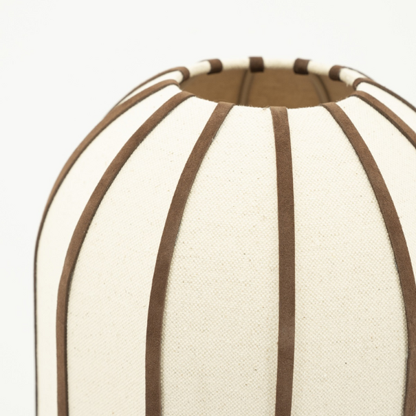 By-Boo Wabi Sabi Japandi tafellamp Cocoon 1-lichts bruin