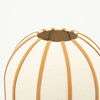 By-Boo Retro vintage tafellamp Cocoon 1-lichts naturel