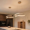 ETH Modern hotel chique hanglamp Remona 40W Champagne Ø60 cm