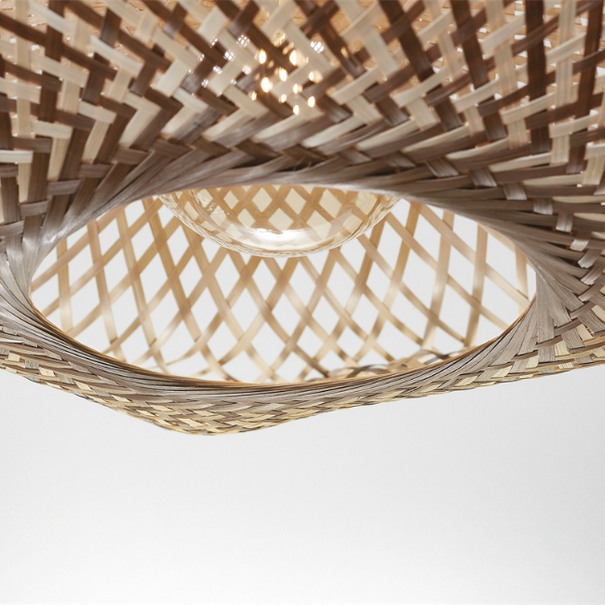 GOOD & MOJO Ibiza hanglamp Madura bamboe Ø87 cm L